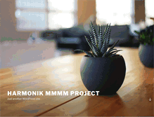 Tablet Screenshot of harmonik-mmmmproject.com